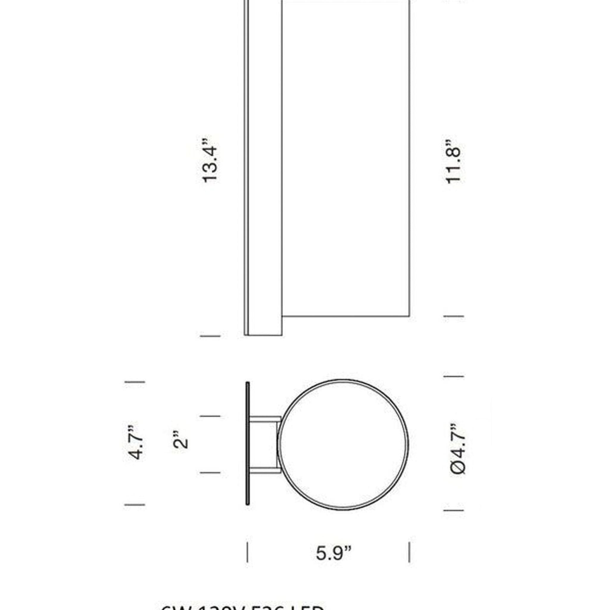 Santa & Cole TMM Largo Wall Sconce Light with Wooden Support and Cylindrical Shade - Thumbnail 3