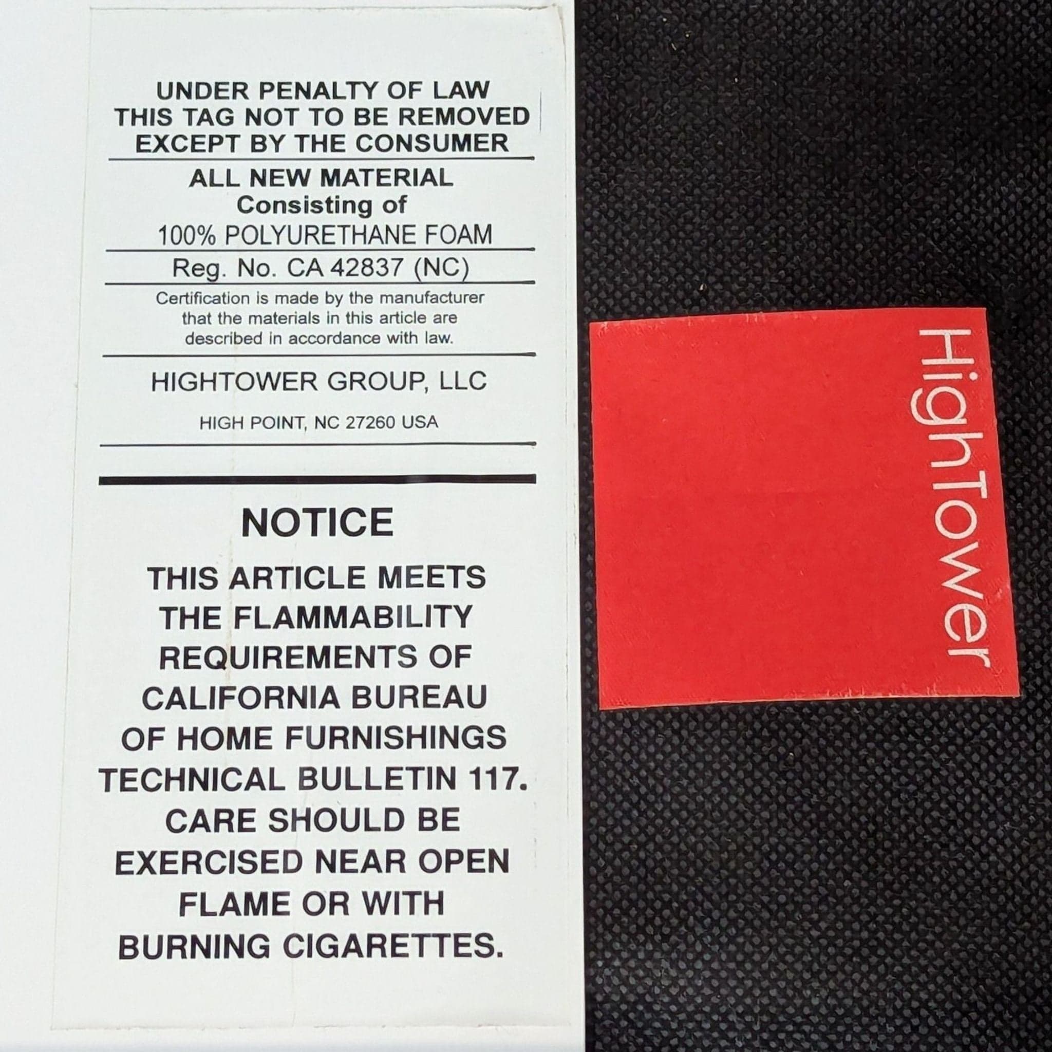 HighTower Tombolo 3-Seat Modern Sofa in Red Fabric - Thumbnail 6