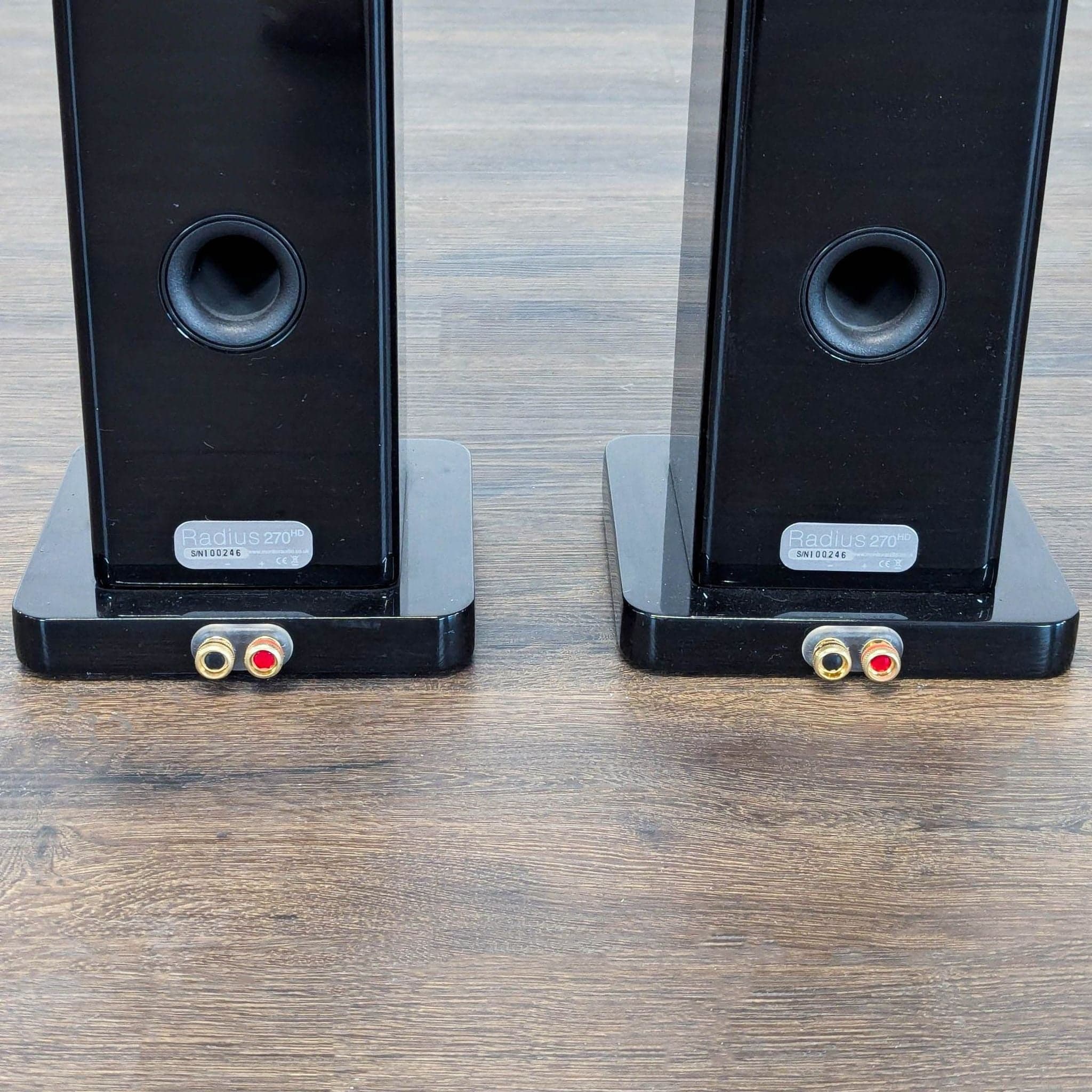 Monitor Audio Floorstanding Tower Speakers - Pair, Black - Thumbnail 6