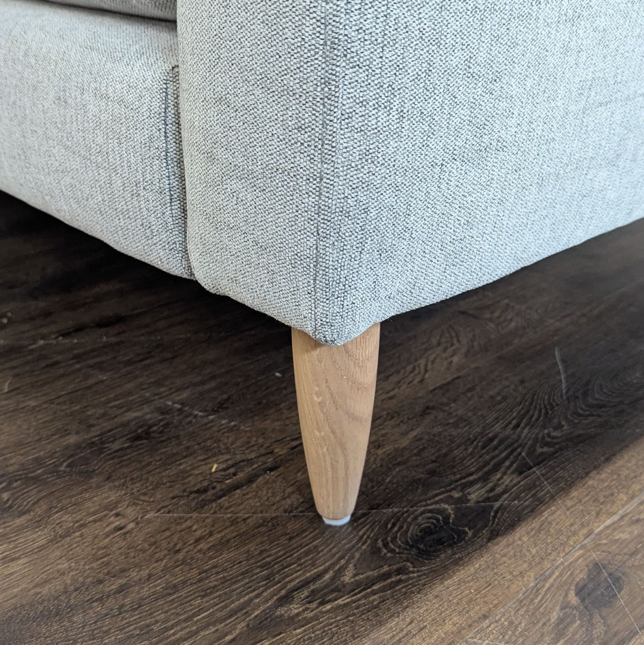 Burrow Furniture Union Modern 3-Seat Sofa in Crushed Gravel - Thumbnail 15