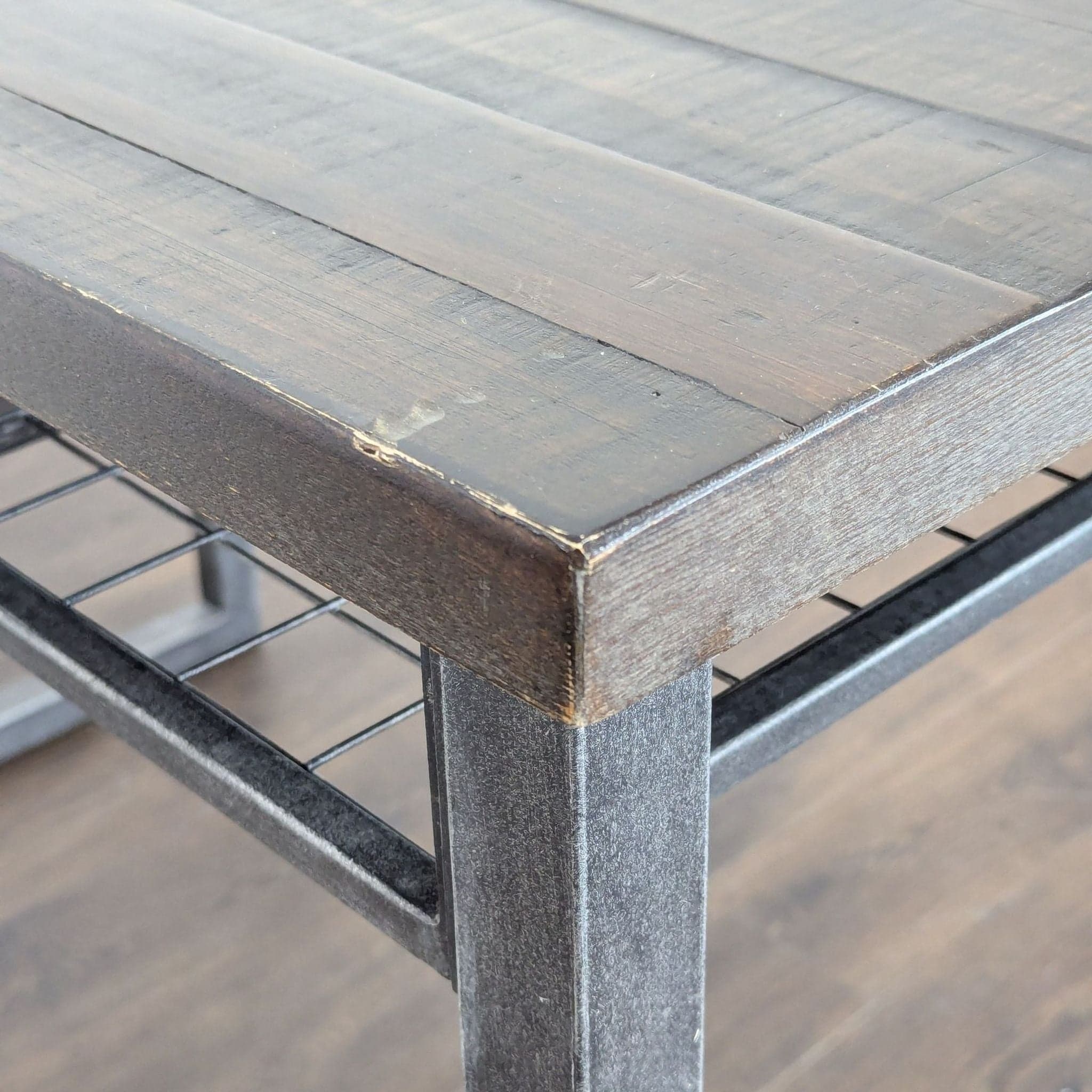 Standard Furniture Industrial Desk with Drawer and Metal Frame - Thumbnail 10