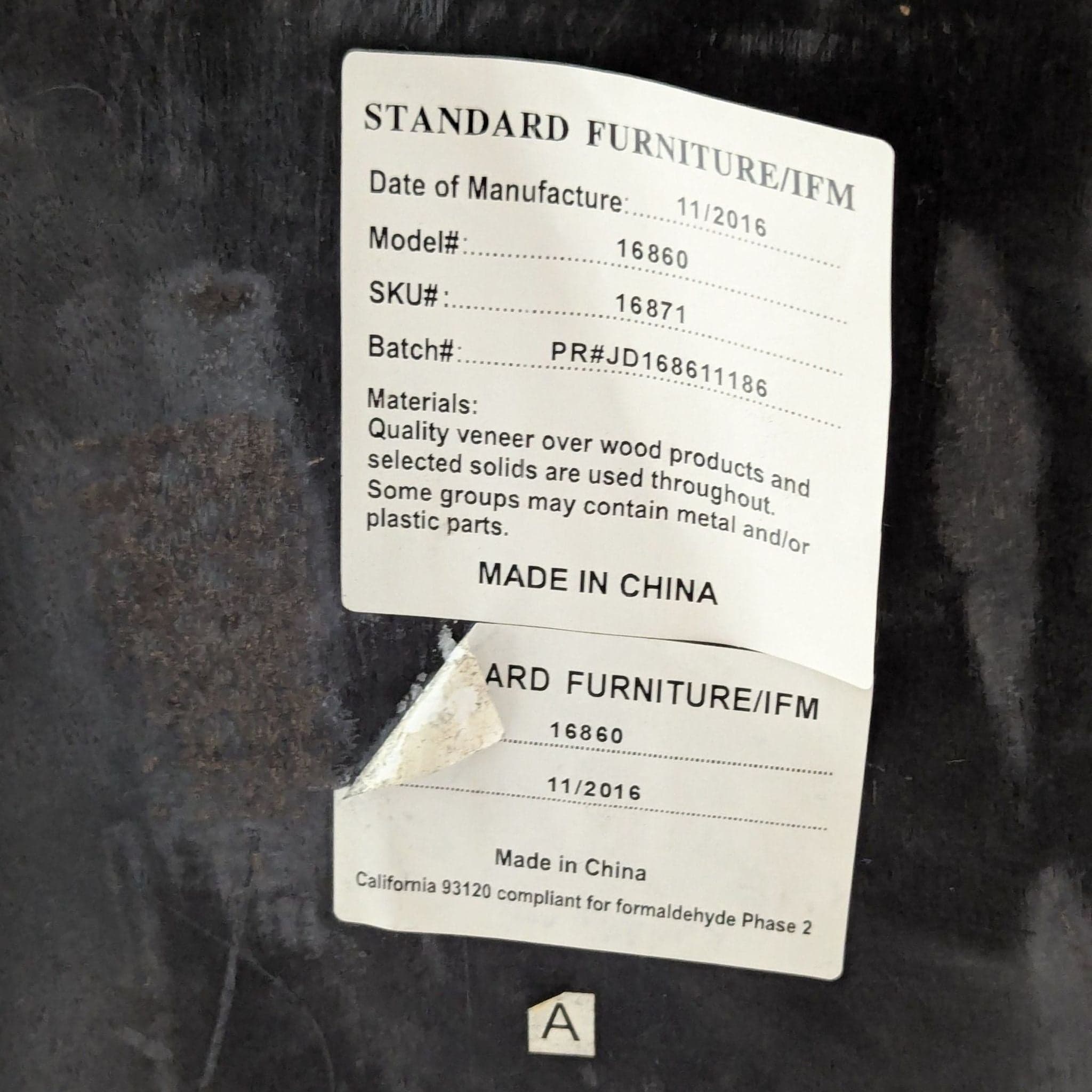 Standard Furniture Industrial Desk with Drawer and Metal Frame - Thumbnail 11