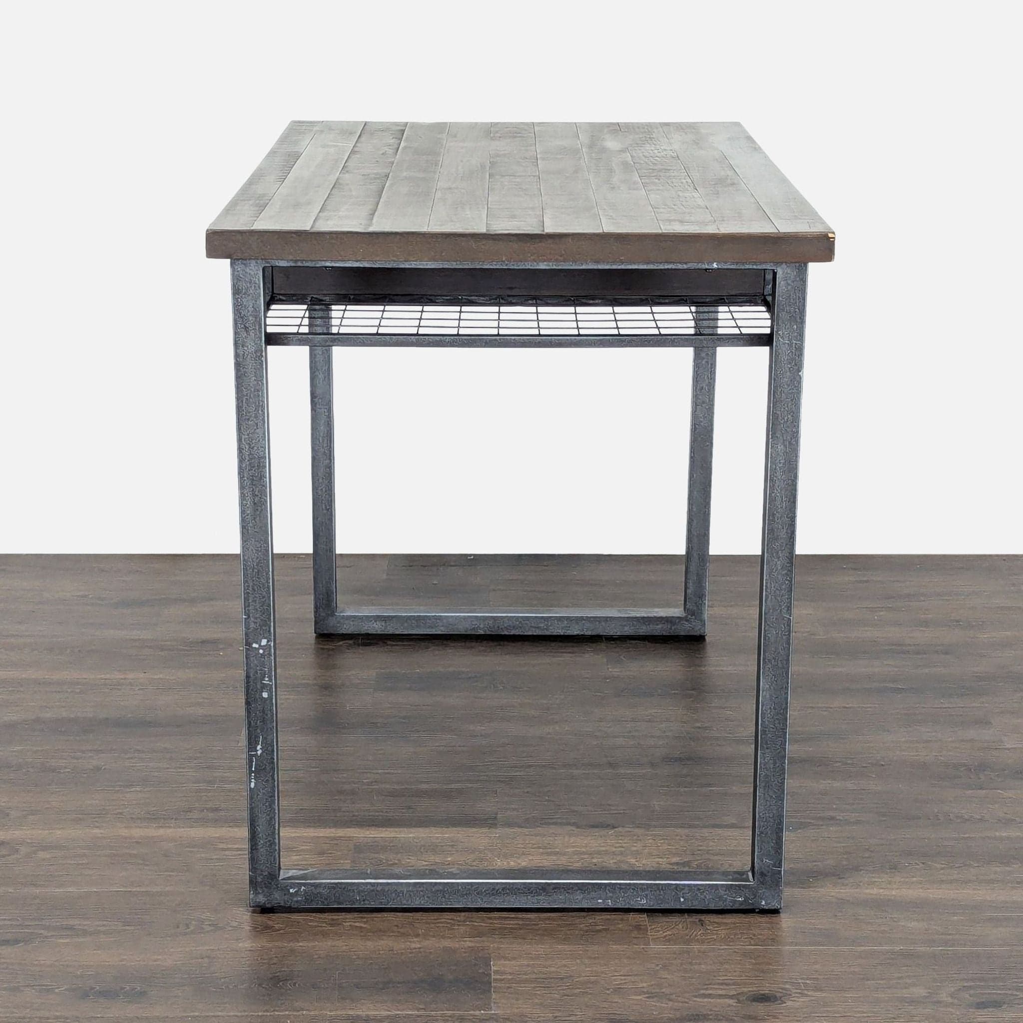 Standard Furniture Industrial Desk with Drawer and Metal Frame - Thumbnail 7