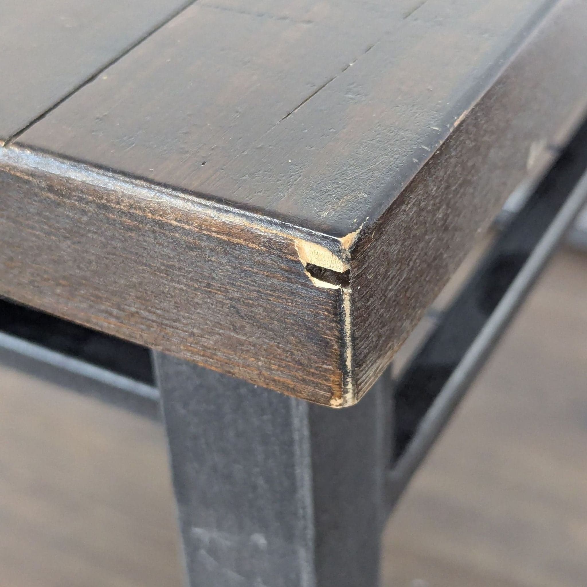 Standard Furniture Industrial Desk with Drawer and Metal Frame - Thumbnail 12