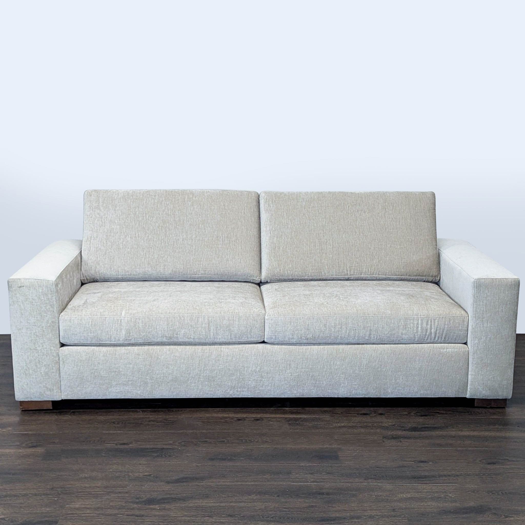Modern 3-Seat Sofa with Wide Arms - Image 1