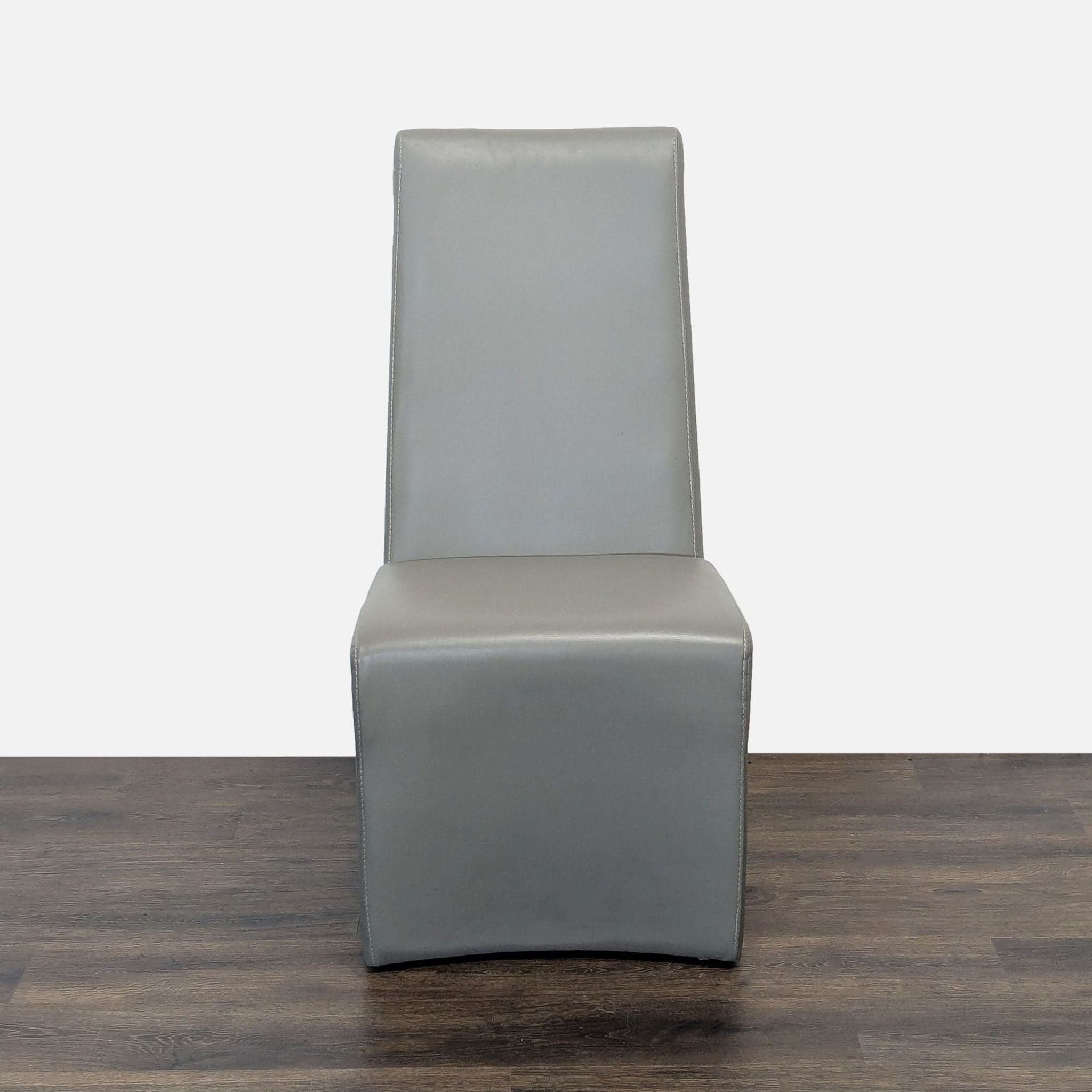 Modern Euro Style Eldora Black Glass Extension Dining Table with 6 Zuri Chairs - Thumbnail 8