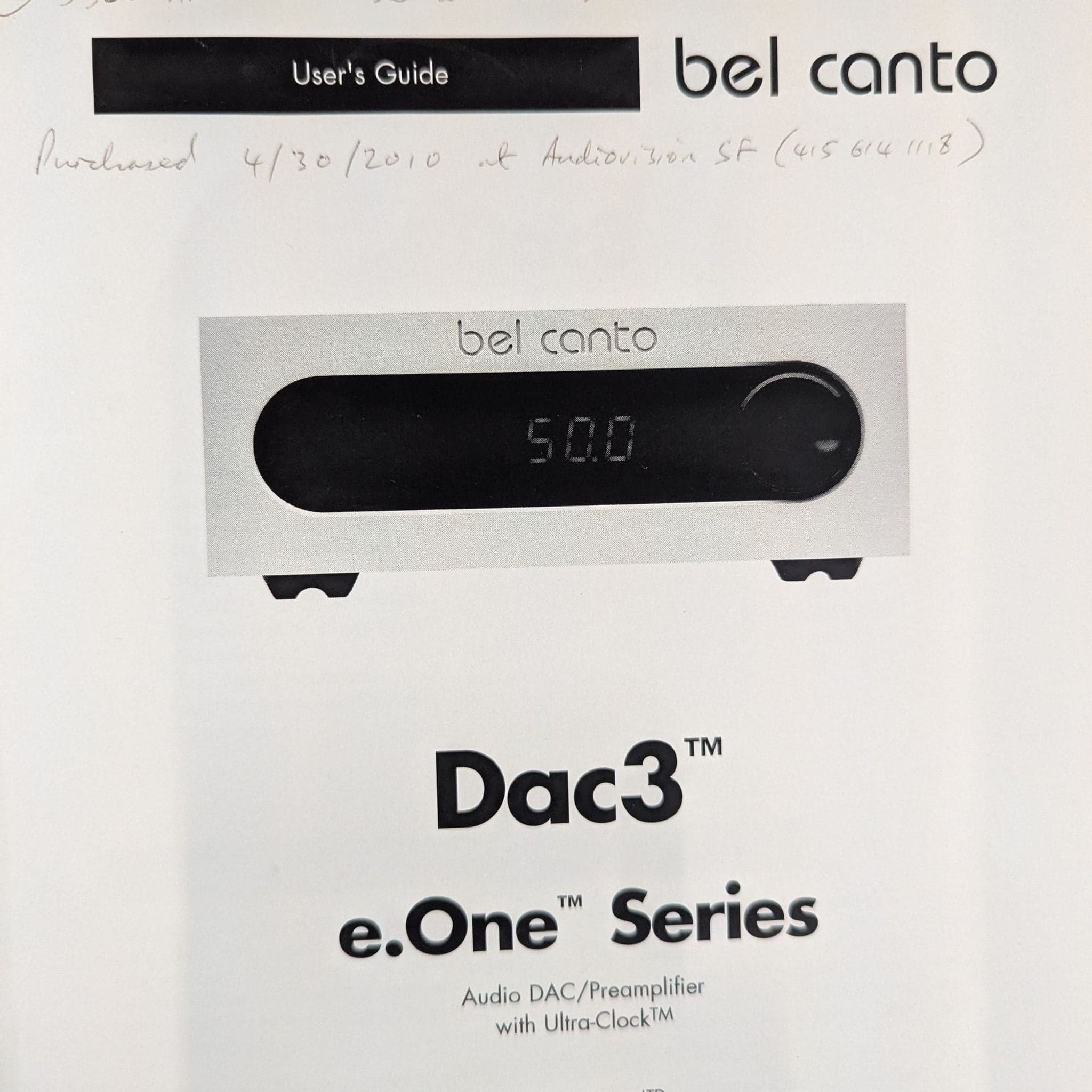 Bel Canto S300 Dual Mono Amplifier & DAC 3 Audio Equipment Bundle - Thumbnail 3