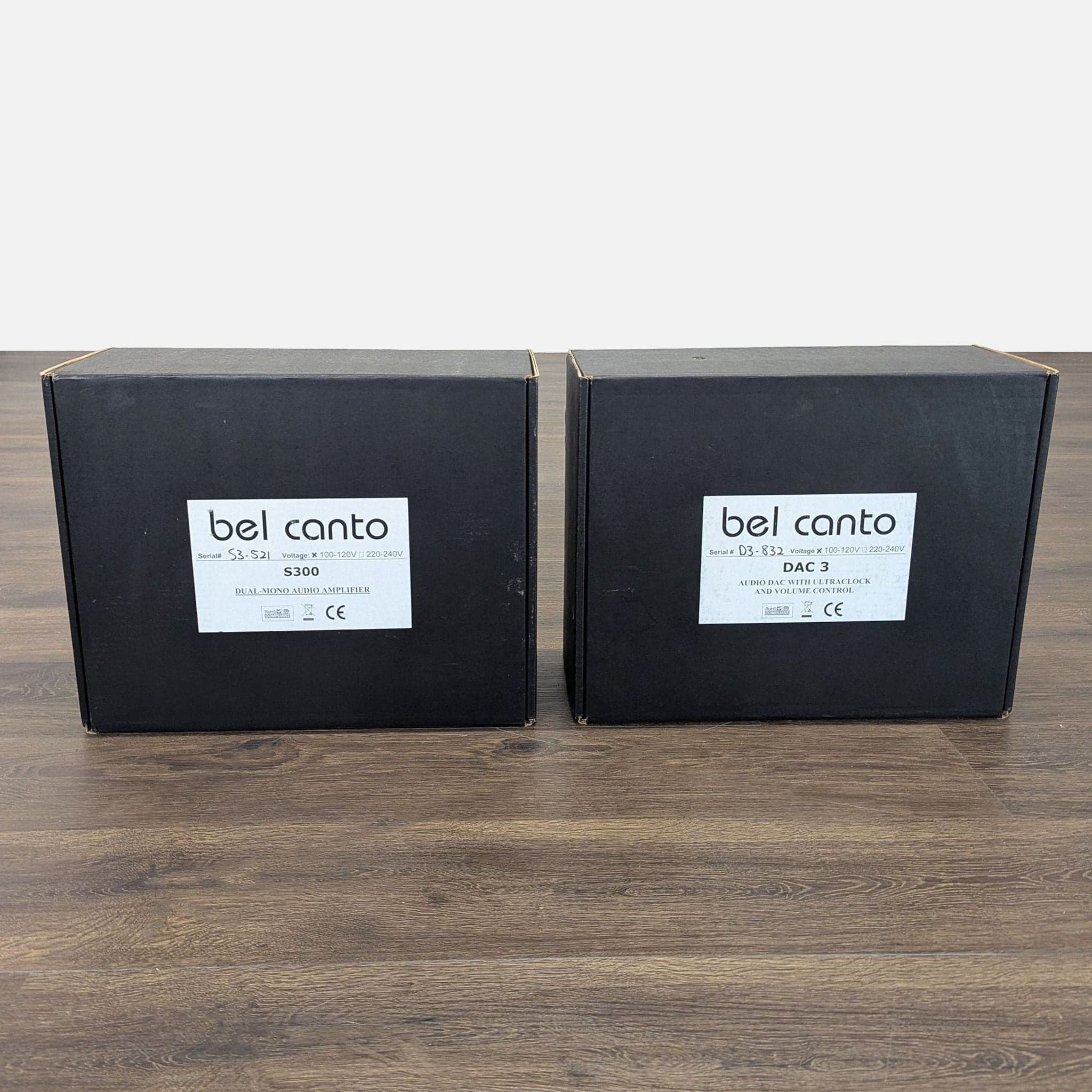 Bel Canto S300 Dual Mono Amplifier & DAC 3 Audio Equipment Bundle - Image 1