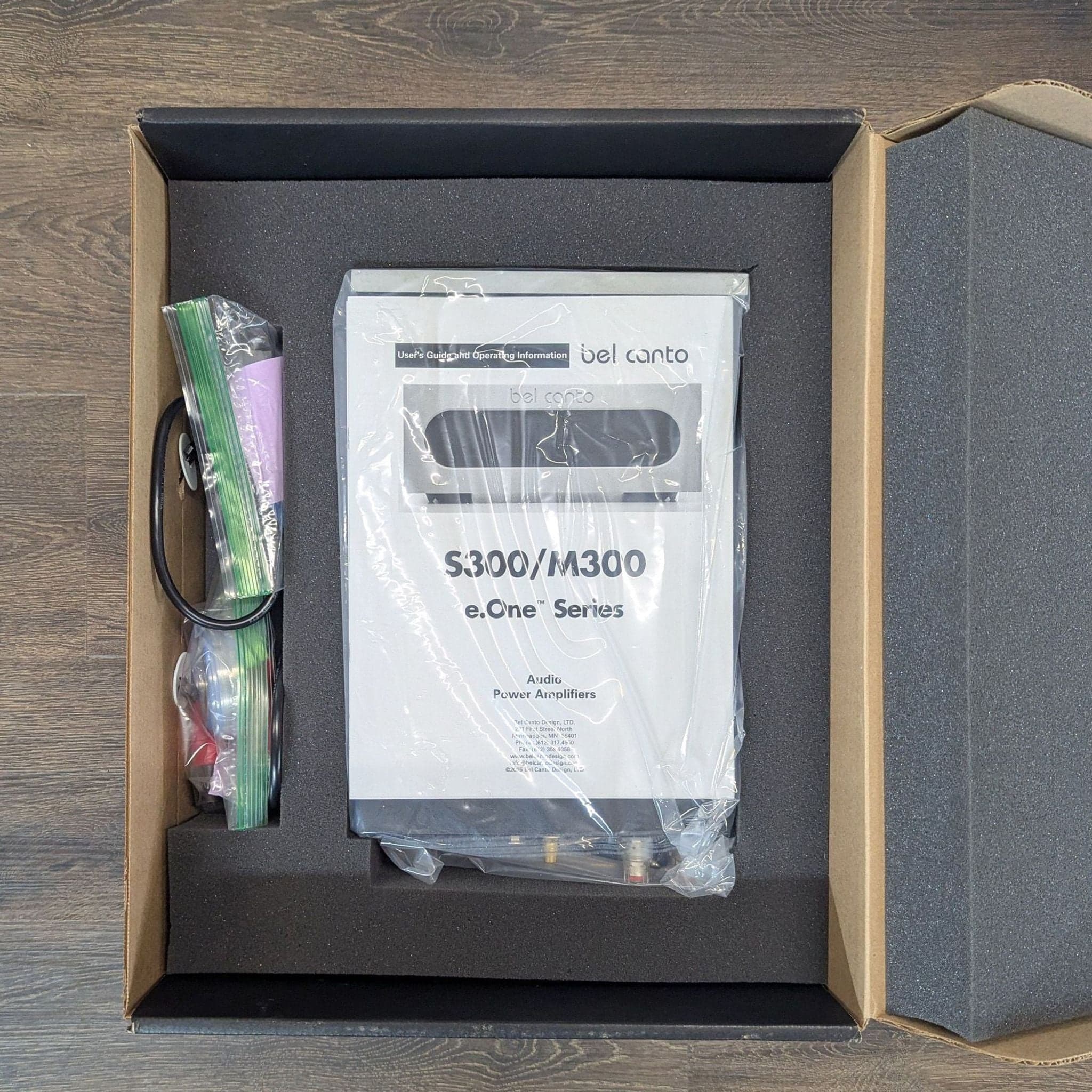 Bel Canto S300 Dual Mono Amplifier & DAC 3 Audio Equipment Bundle - Thumbnail 2