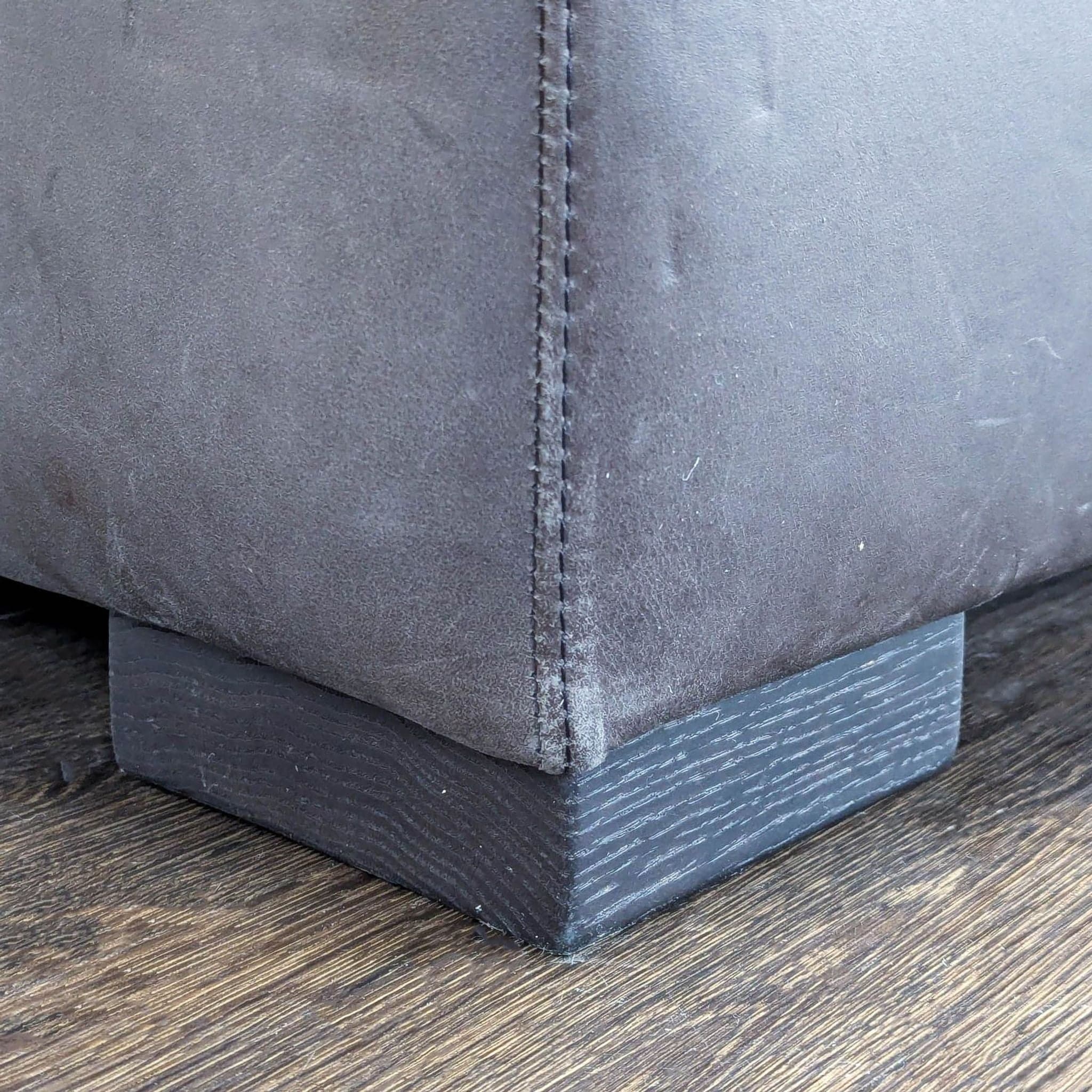 Restoration Hardware Chesterfield 3-Seat Tufted Leather Sofa - Thumbnail 8