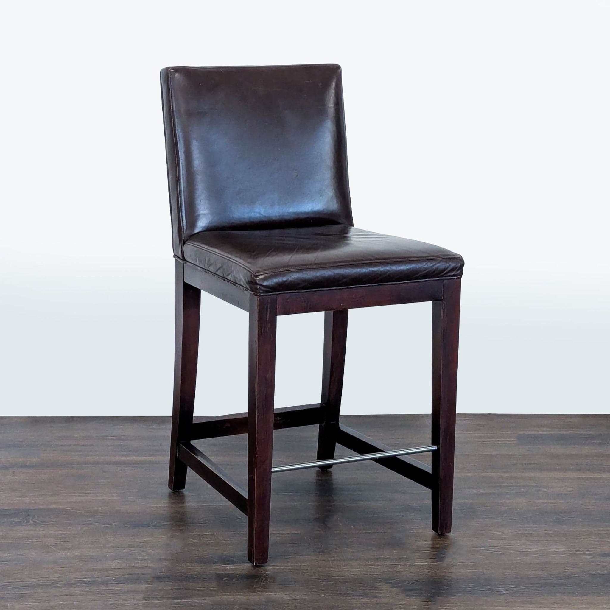 Room & Board Ava Leather Counter Stool - Thumbnail 2