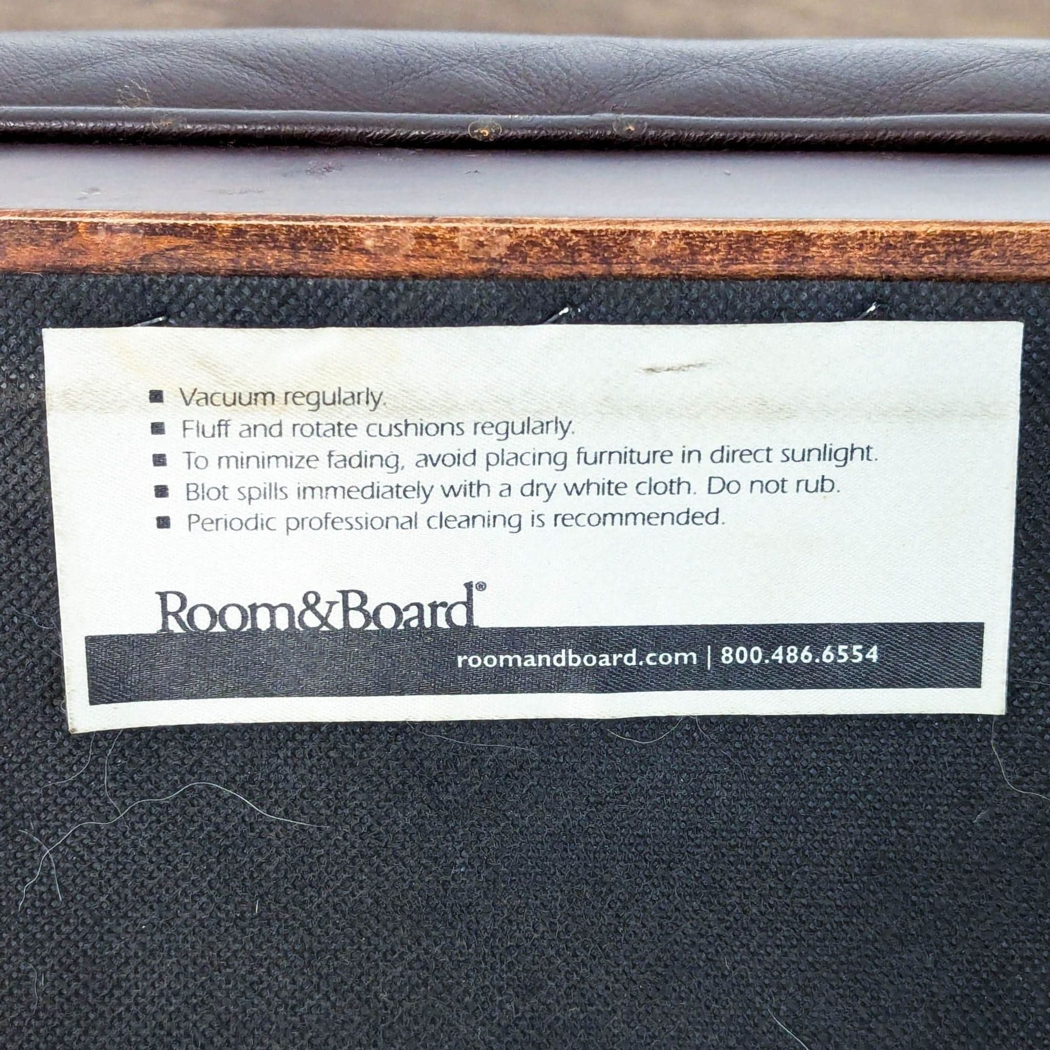 Room & Board Ava Leather Counter Stool - Thumbnail 9