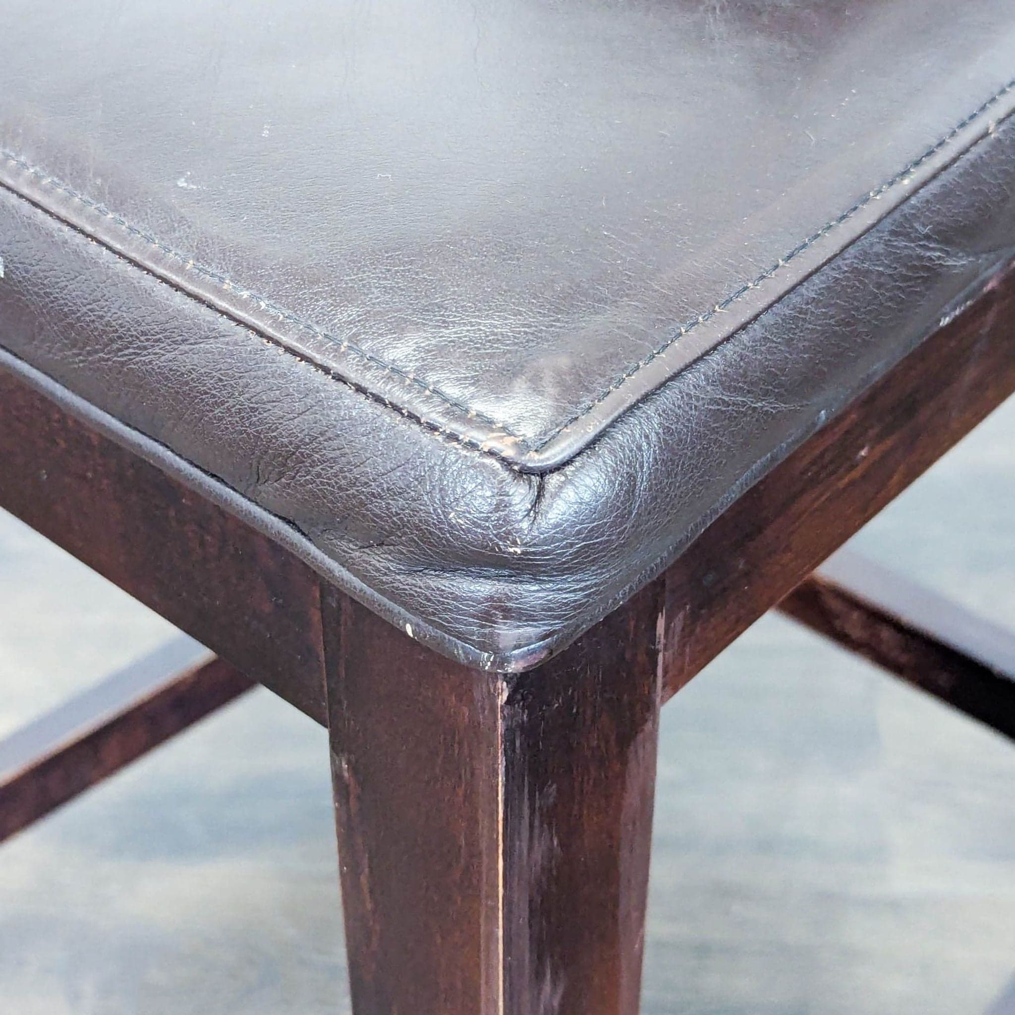 Room & Board Ava Leather Counter Stool - Thumbnail 6