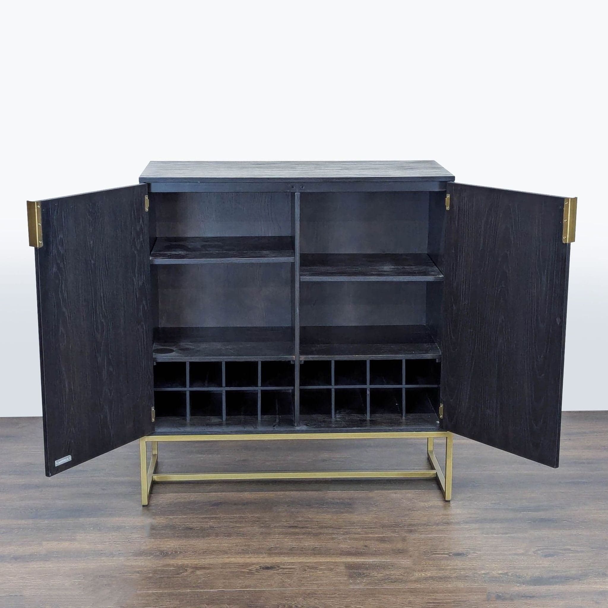 Article Bar Cabinet on Metal Base - Thumbnail 2