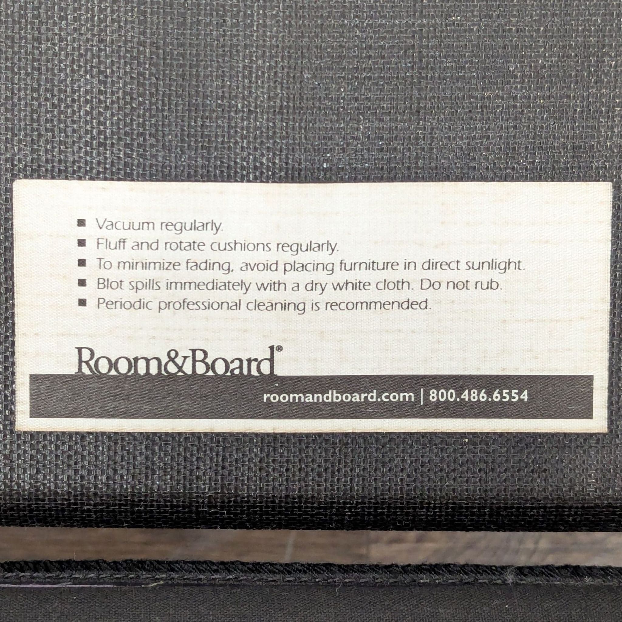 Room & Board Brown Leather Sleeper Sofa with Pull-Out Bed - Thumbnail 10