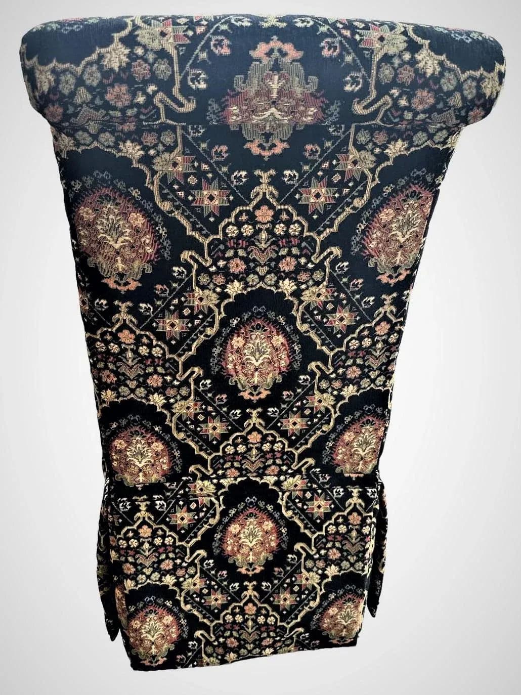 Pair of Spanish and Moorish Style Tapestry Upholstered Accent Chairs - Thumbnail 9