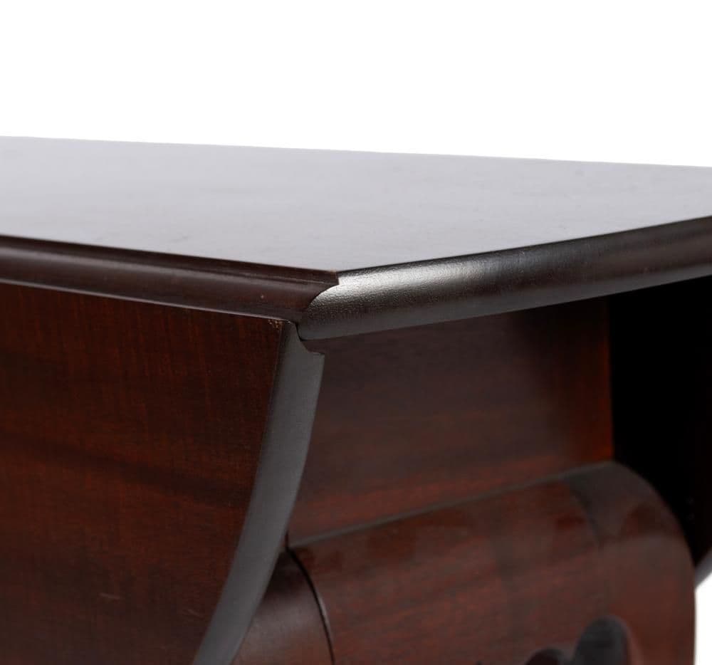 Queen Anne Dropleaf Console Table Custom Made by David LeFort of Hanover, Massachusetts - Thumbnail 10