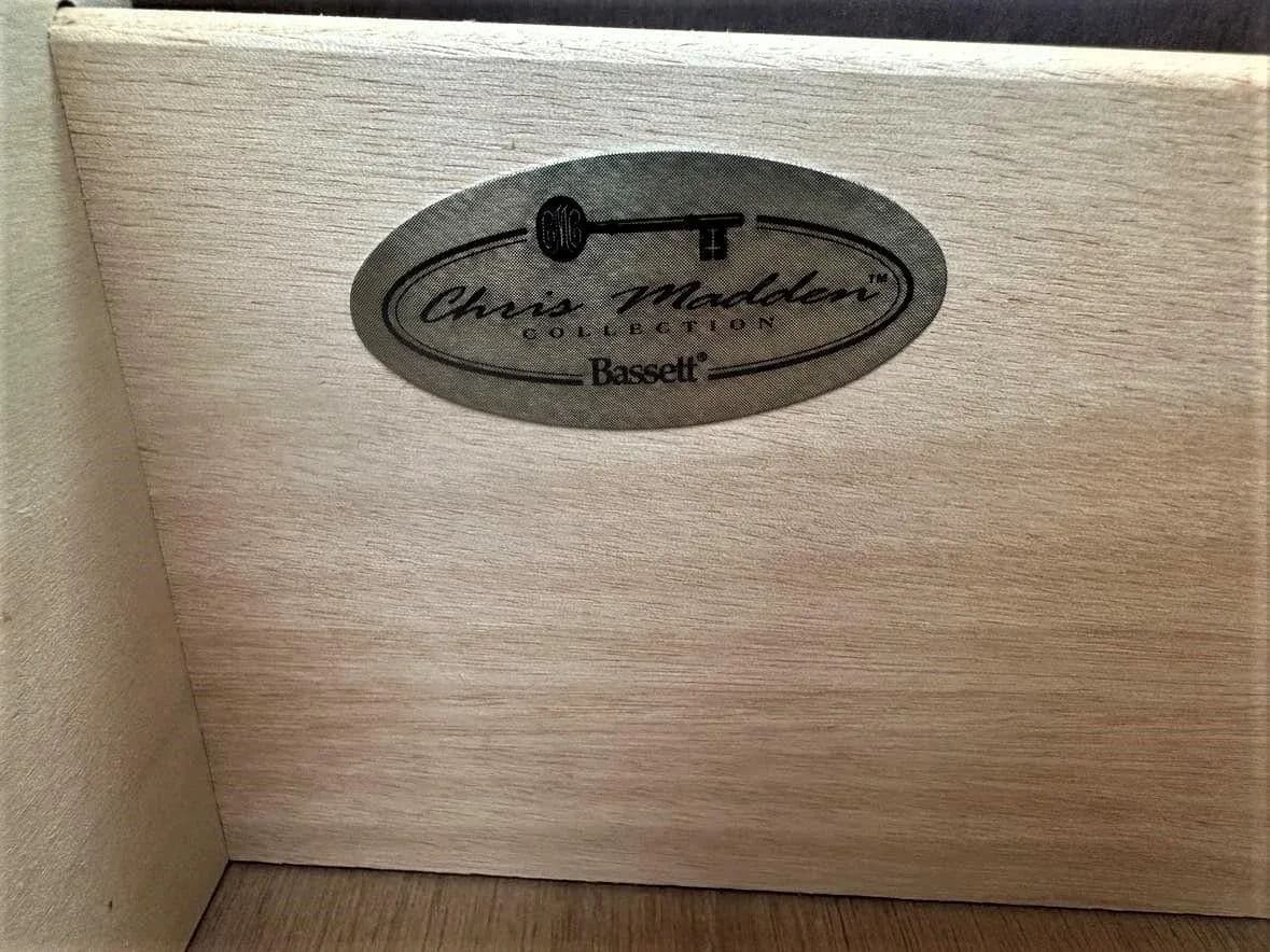 Bassett Chris Madden Collection Cherry Wood Armoire - Vintage Circa 1998 - Thumbnail 8