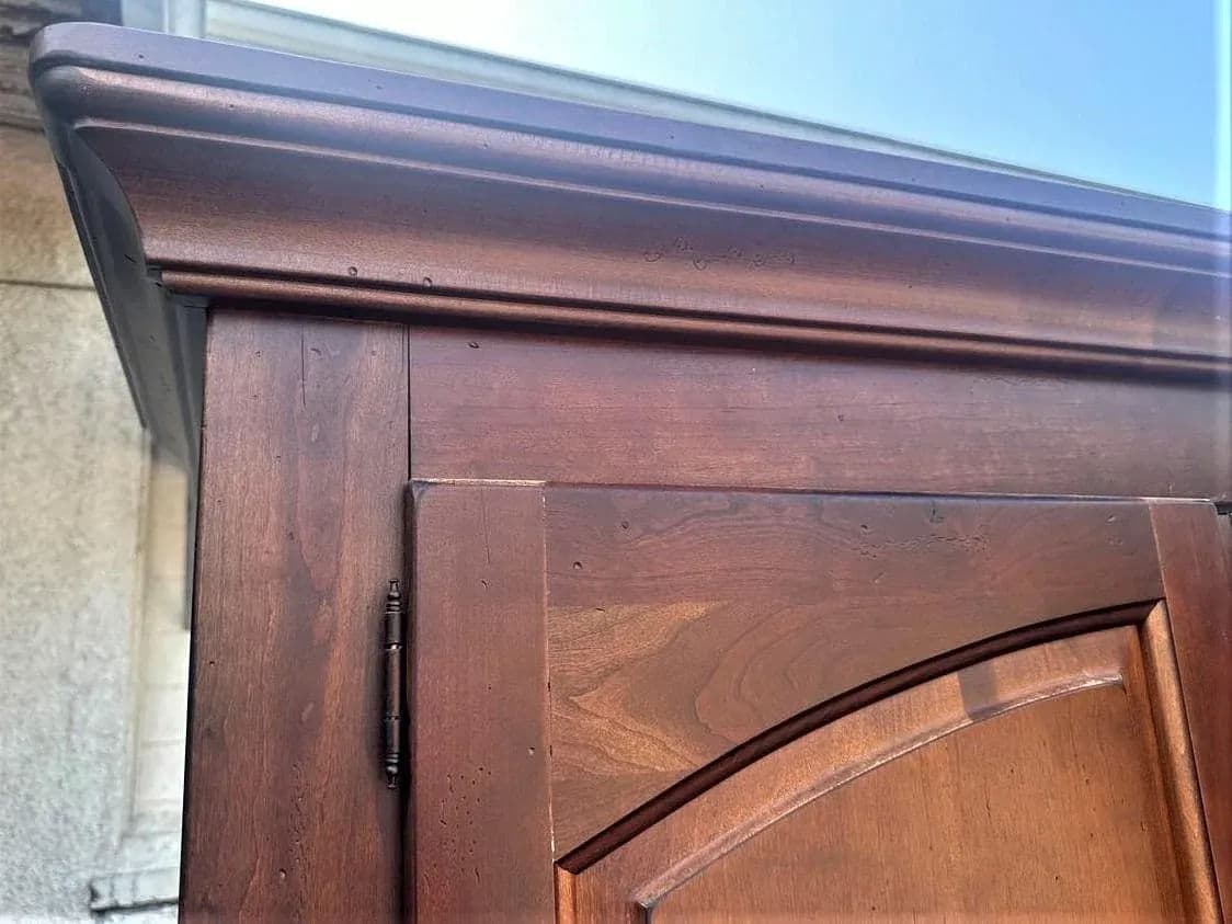 Bassett Chris Madden Collection Cherry Wood Armoire - Vintage Circa 1998 - Thumbnail 4