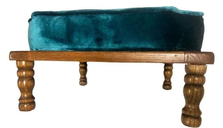 Mid 20th Century Stackable Ottomans With New Coordinating Upholstery - Set of 3 - Thumbnail 7