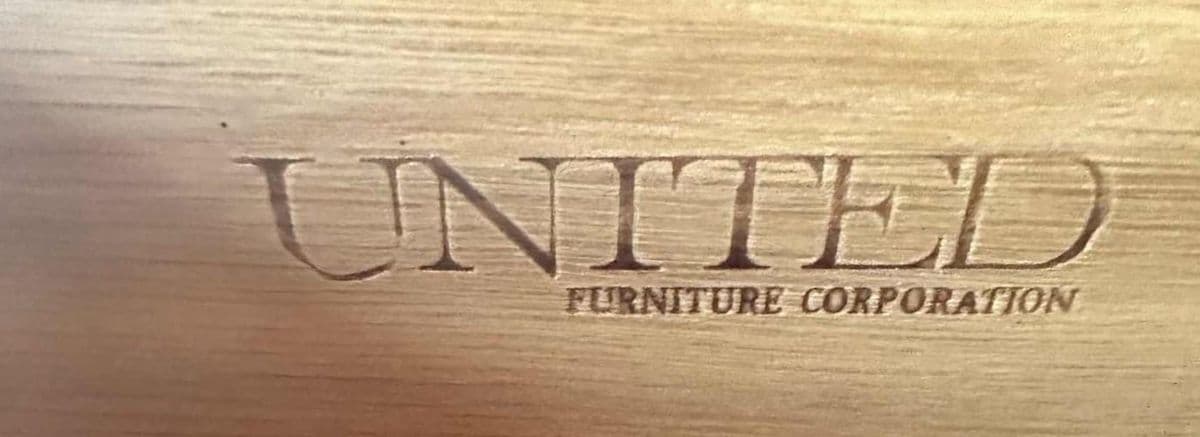 Spanish Colonial Revival Vintage Carved Solid Oak Nightstand Crafted in North Carolina by United Furniture - Thumbnail 6