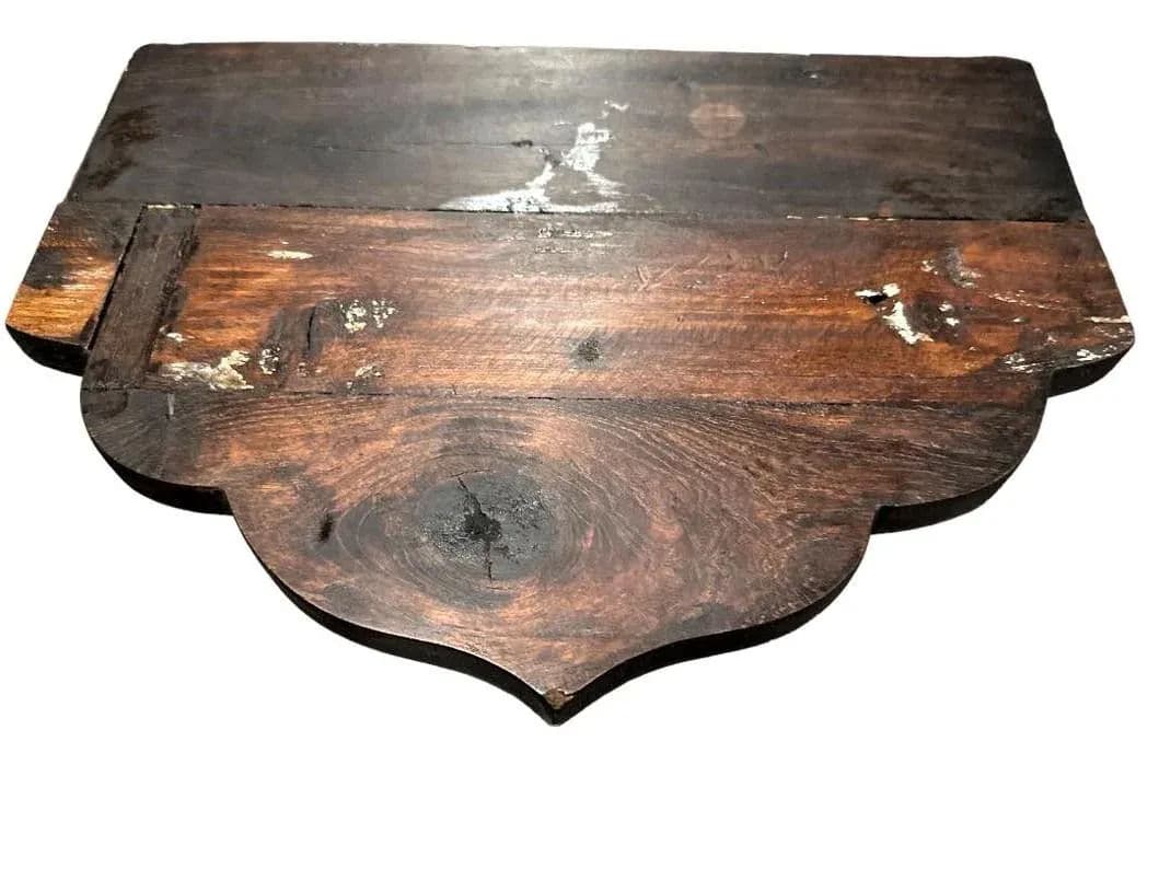 Heavily Carved Mexican Pedestal or Plant Stand - Thumbnail 4