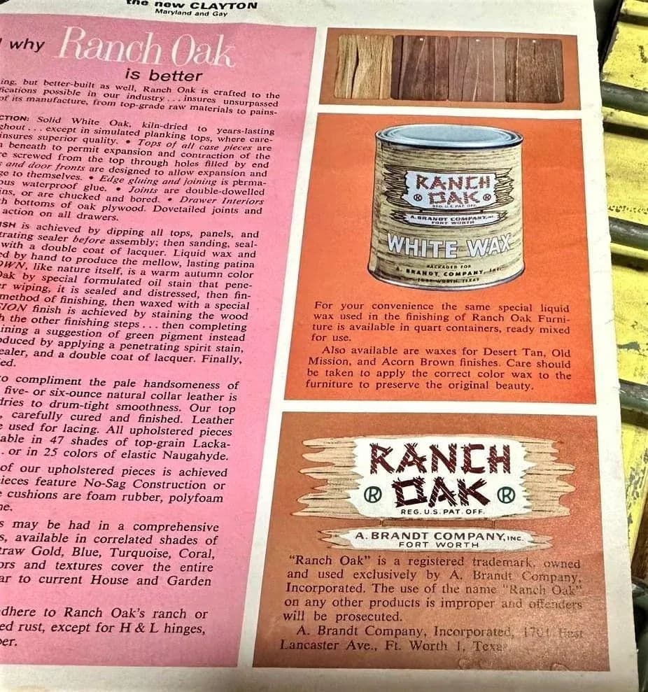 A. Brandt Ranch Oak Fort Worth 84” Oval Dining Table - Rare Vintage Find From Mid 20th Century - Thumbnail 6