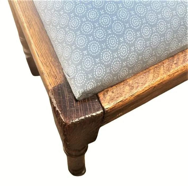 Scottish Arts & Crafts Quarter Sawn Oak Dining Chairs by F. H. Marshall - Set of 4 - Early 20th Century - Thumbnail 6