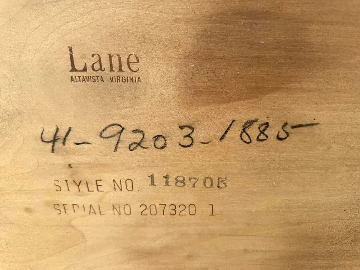 Altavista Lane Vintage Oak French Country Side Table - Late 20th Century - Thumbnail 7