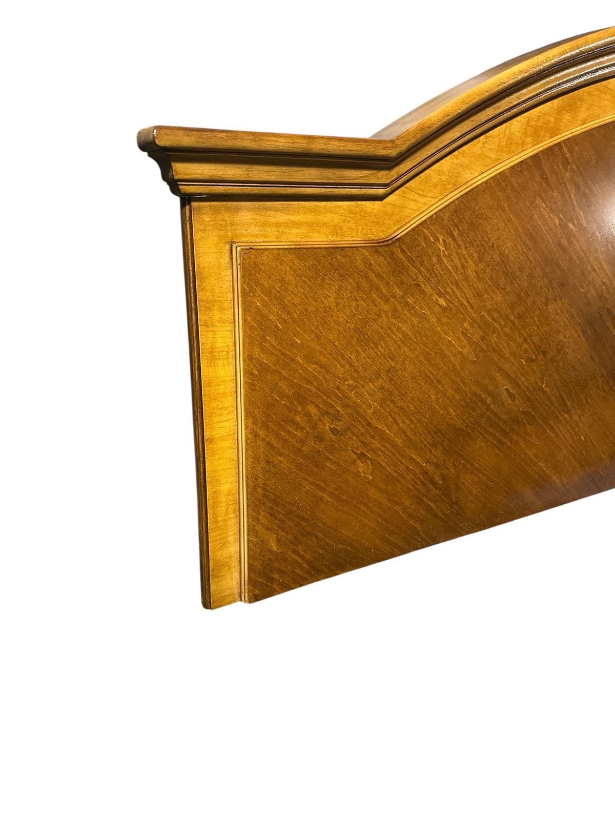 American of Martinsville King Size Banded Cherry Wood Headboard From Ritz-Carlton - Thumbnail 3