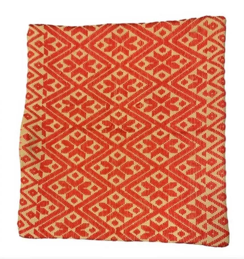 Hand Embroidered Indigenous Craft Pillow Cover From Guerrero, Mexico - Thumbnail 3