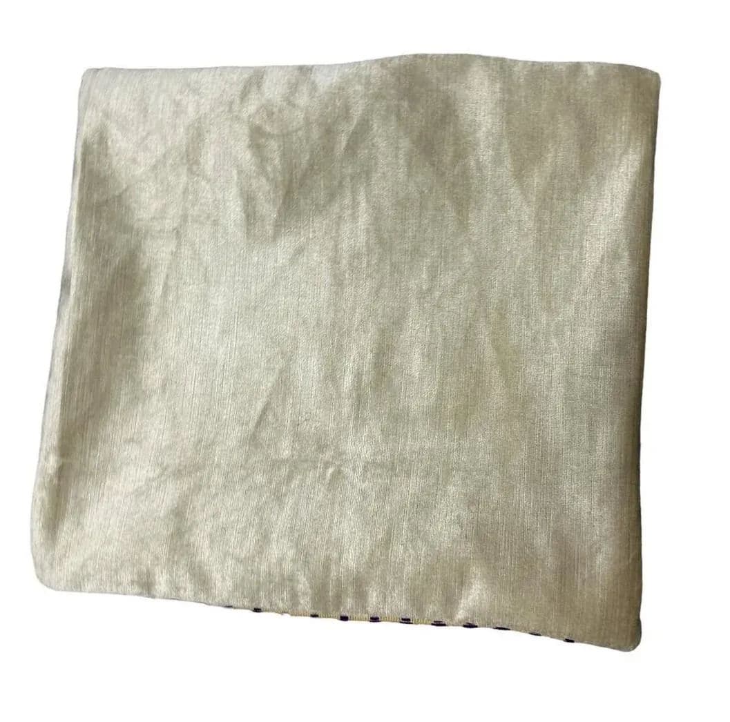 Hand Embroidered Indigenous Craft Pillow Cover From Guerrero, Mexico - Thumbnail 4