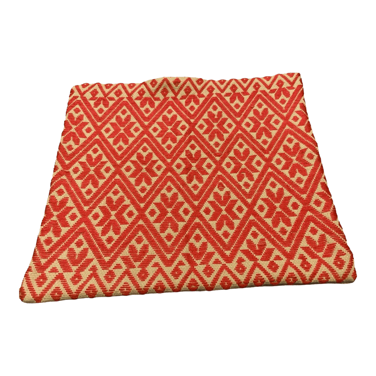 Hand Embroidered Indigenous Craft Pillow Cover From Guerrero, Mexico - Thumbnail 2