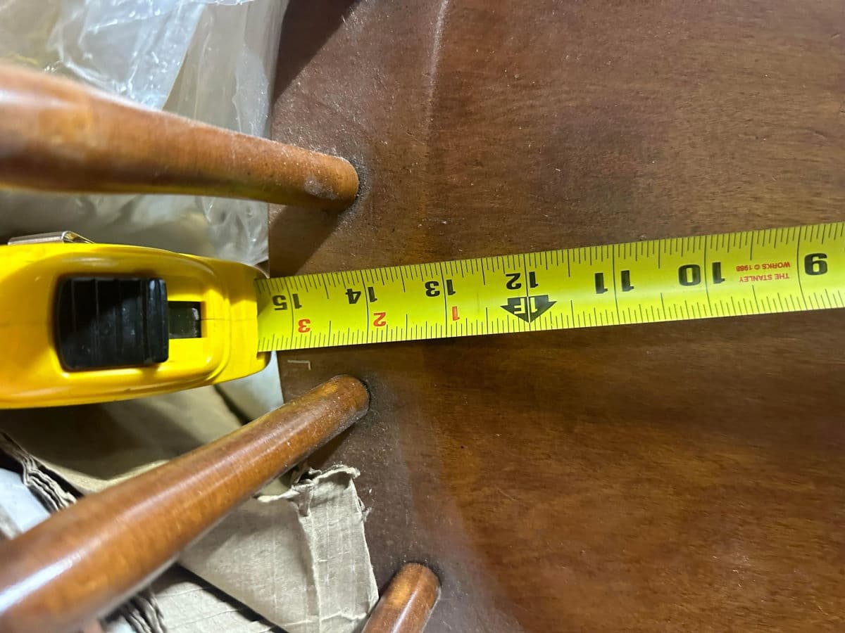 Swiss-American Tell City Pub Chairs in Hard Rock Maple - Set of 6 - Two Sets Available - Thumbnail 10