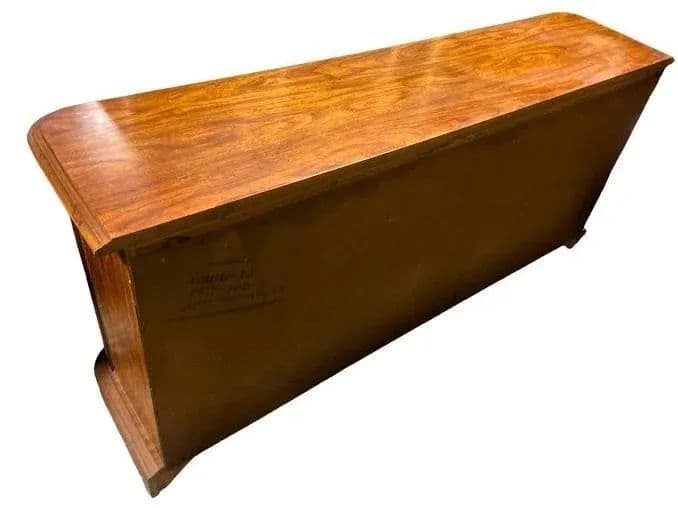 Mid 20th Century Spanish Revival Oak 70" Wide Credenza or Buffet Sideboard - Thumbnail 5