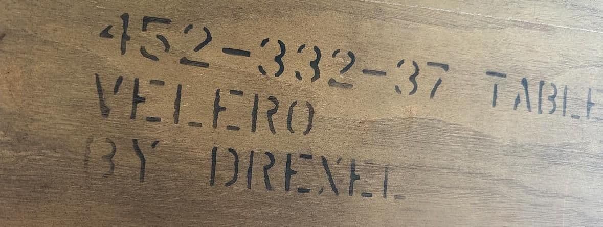 Drexel 'Velero' Spanish Style Pecan Wood 104" Refectory Table From the 1960s - Thumbnail 9