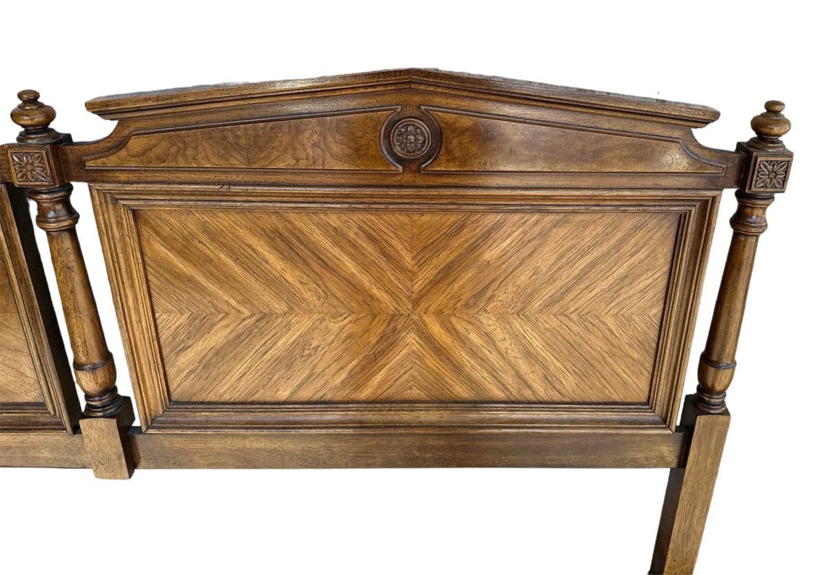 Thomasville Neoclassical King Size Headboard Made in North Carolina 1975 - Thumbnail 6