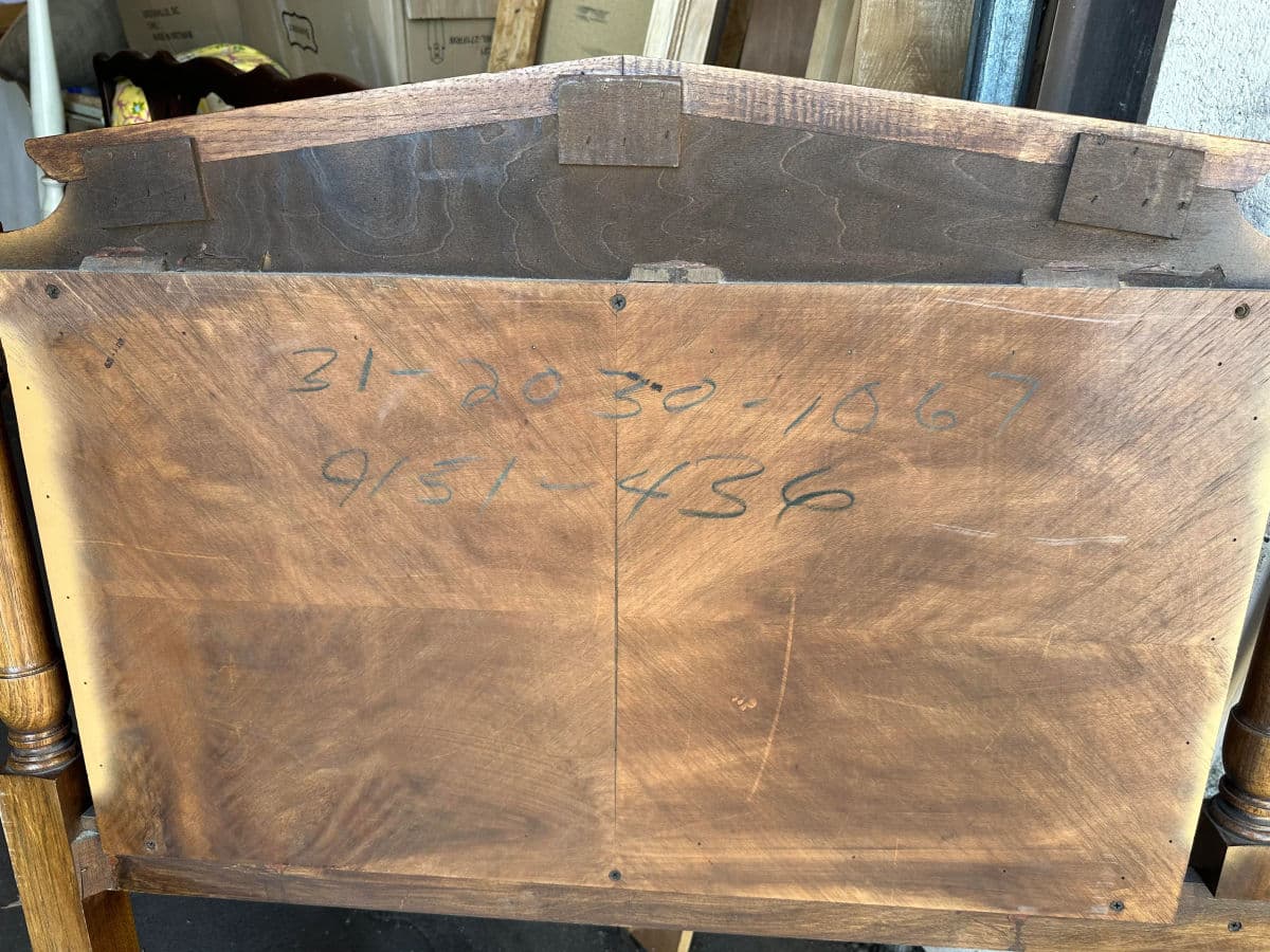 Thomasville Neoclassical King Size Headboard Made in North Carolina 1975 - Thumbnail 5