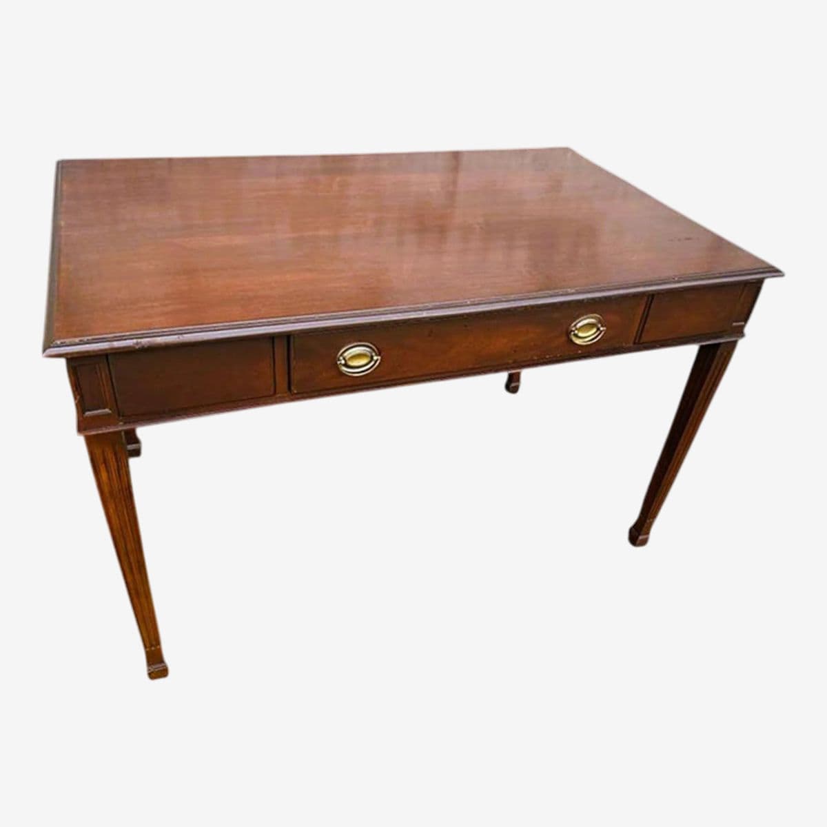 Drexel Heritage Cherry Wood Writing Desk 'Made Expressly for the Ritz-Carlton Hotel' - Late 20th Century - 3 Are Available - Image 1