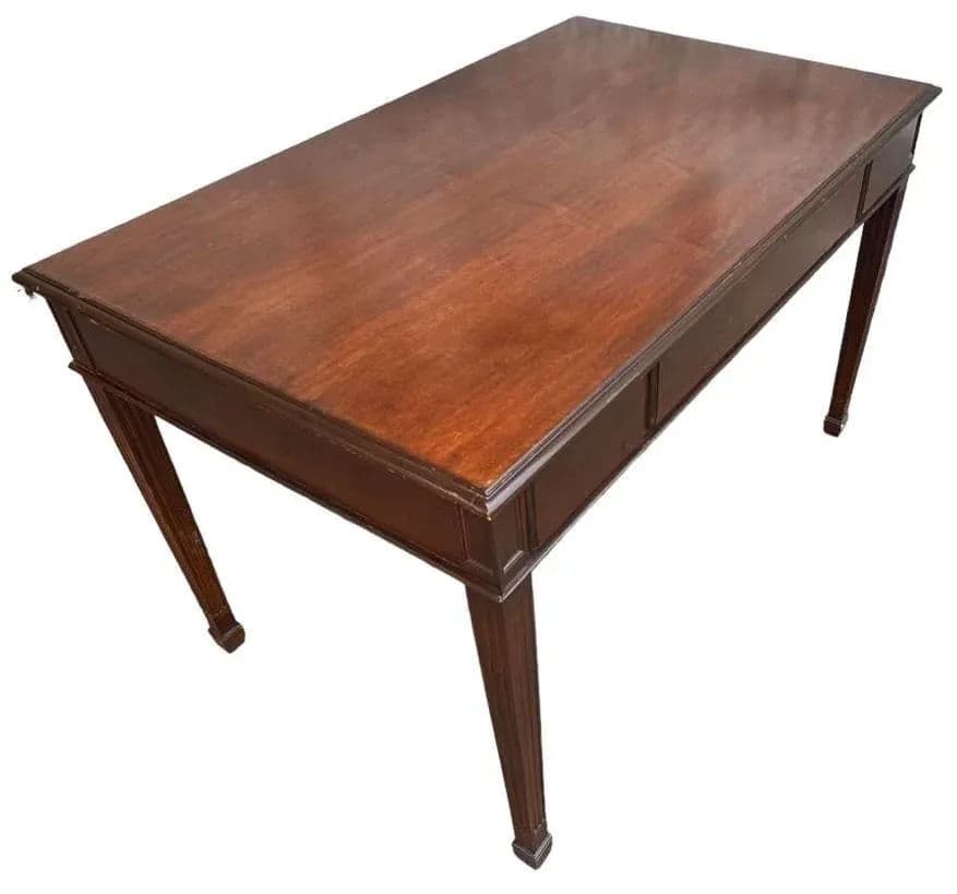 Drexel Heritage Cherry Wood Writing Desk 'Made Expressly for the Ritz-Carlton Hotel' - Late 20th Century - 3 Are Available - Thumbnail 3