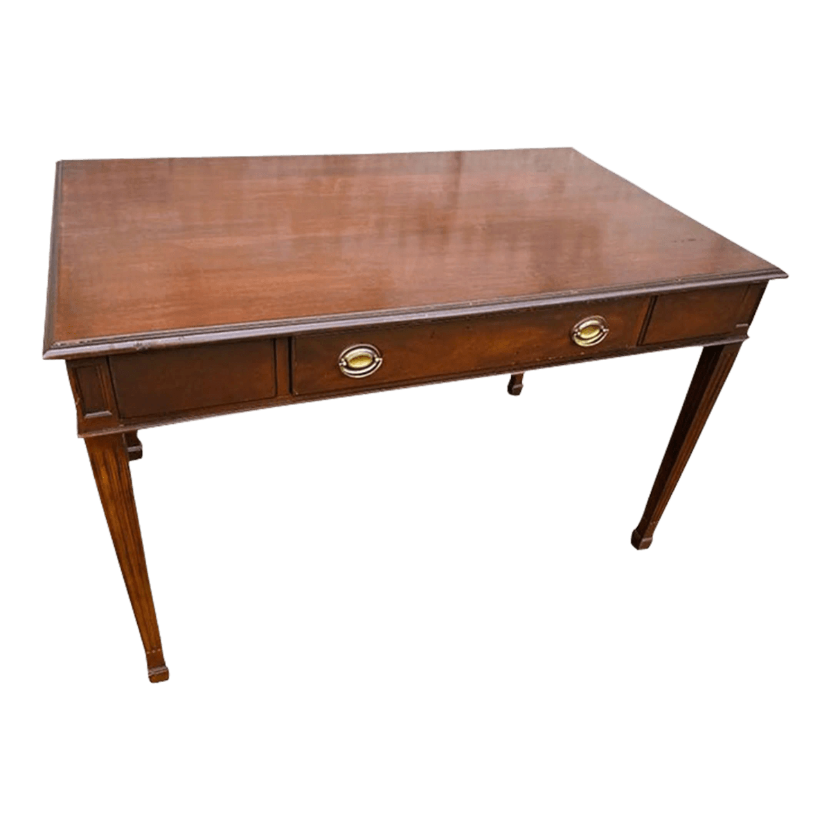 Drexel Heritage Cherry Wood Writing Desk 'Made Expressly for the Ritz-Carlton Hotel' - Late 20th Century - 3 Are Available - Thumbnail 2