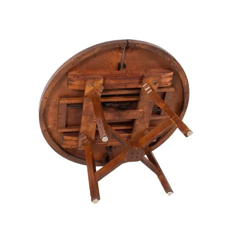 Signed Charles Limbert Antique Mission Oak Dining Table #2429 - Early 20th Century - Thumbnail 5