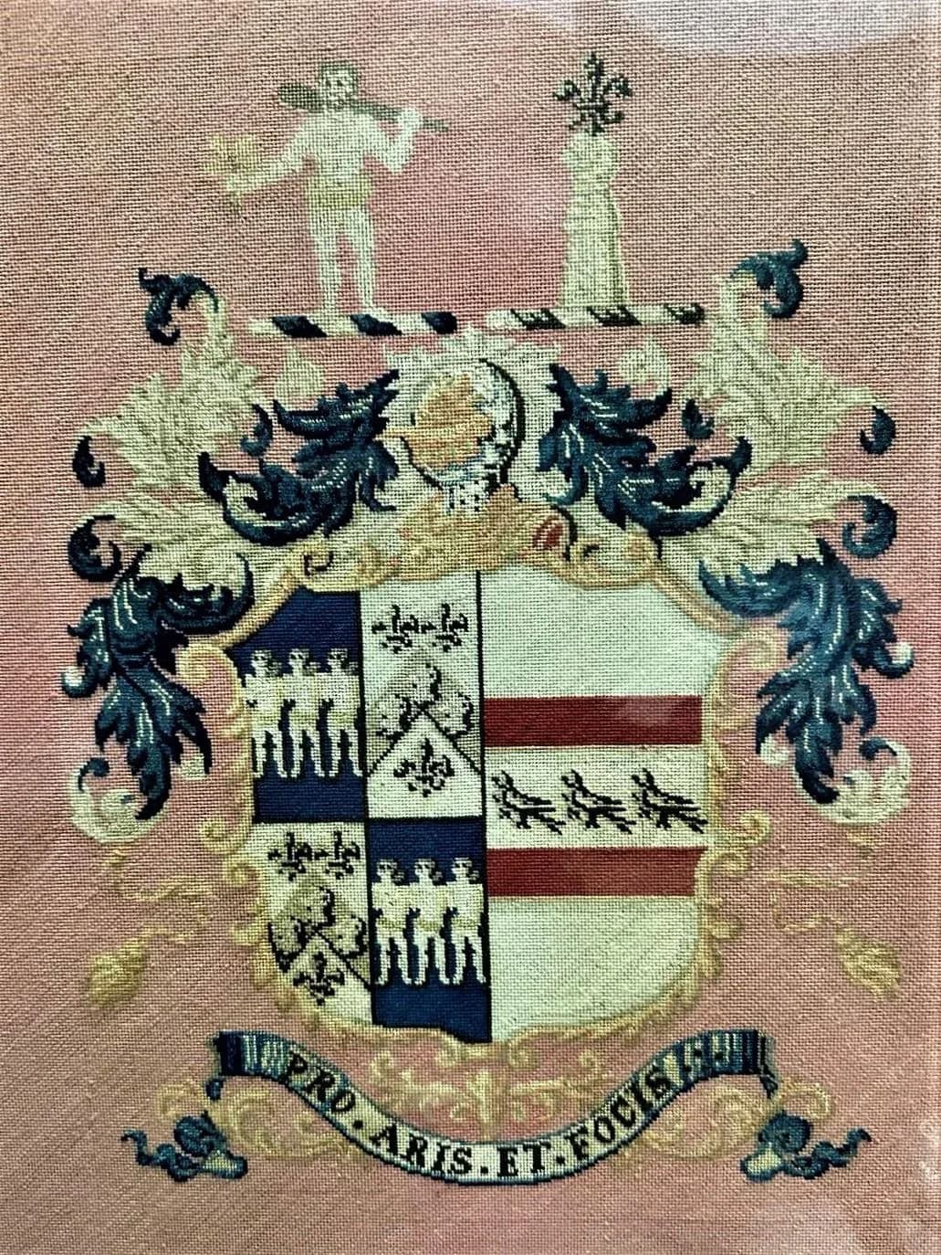 Antique Large Spanish Baroque Style Fire Screen in Carved Walnut and Needlepoint - Late 19th Century - Thumbnail 10