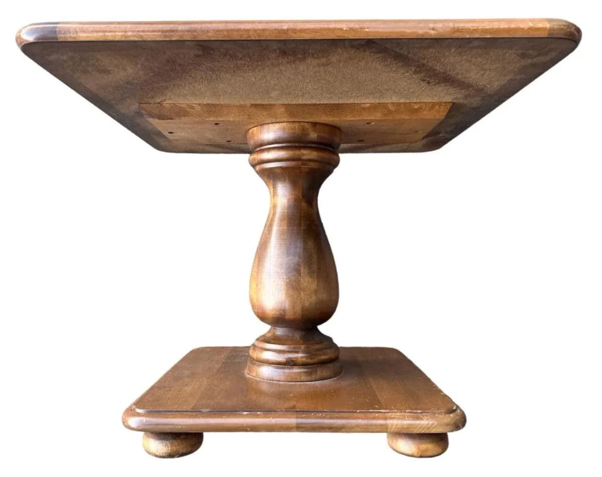 Ethan Allen Vintage Hard Rock Maple Side Table - Thumbnail 4