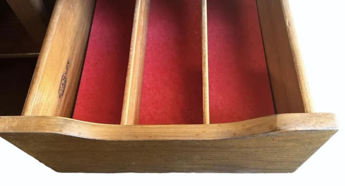 Stanley Furniture ‘Hacienda’ Collection Dark Oak Dry Bar or Server Made in 1970 - Thumbnail 4