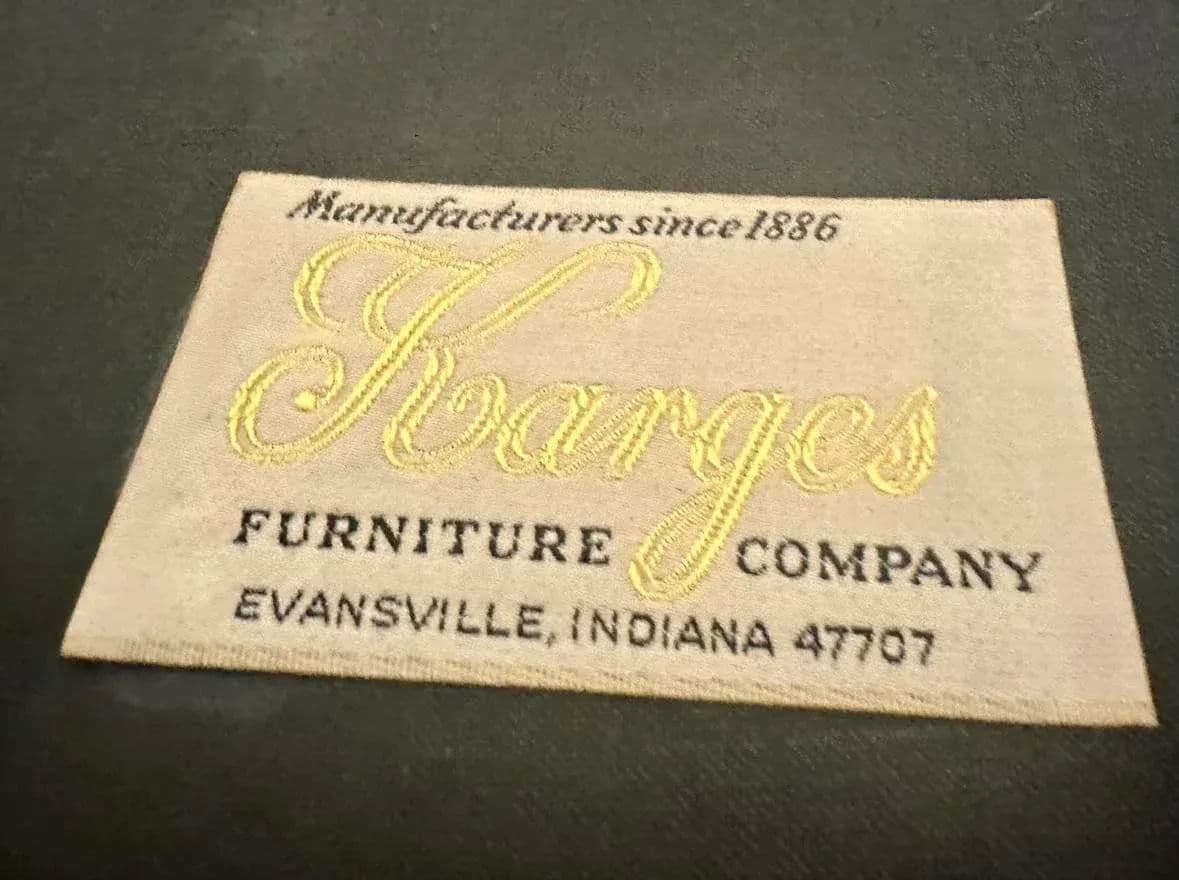 Pair of Vintage Karges Fauteuils With New Leather and 'Frida's Garden' Chintz Upholstery - Thumbnail 10