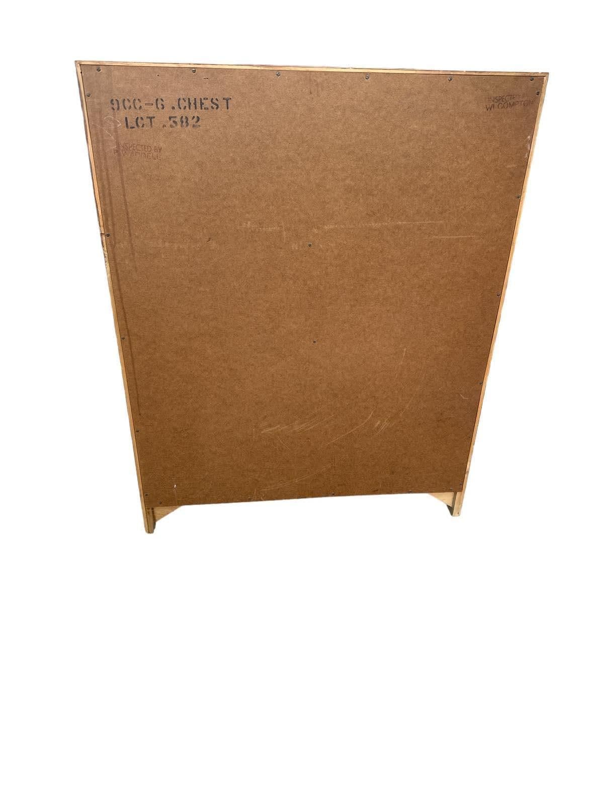 Pair of American of Martinsville Mid-Century Modern Walnut Chests of Drawers - Rare Find - Thumbnail 10