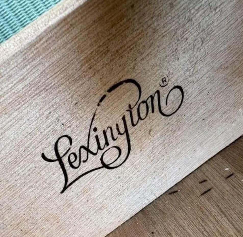 Henry Link Lexington Coastal Wicker Dresser and Mirror Set Circa 1980s - Newly Painted in Sage - Thumbnail 8