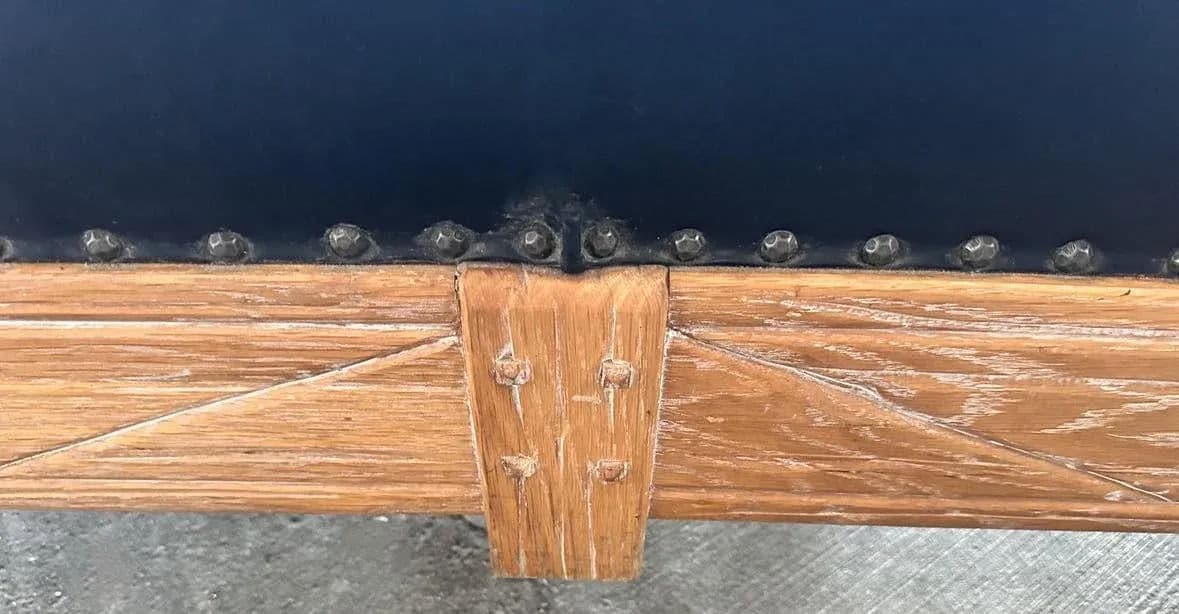 A. Brandt Ranch Oak Monumental 102" Sofa - Vintage Mid 20th Century - Thumbnail 8