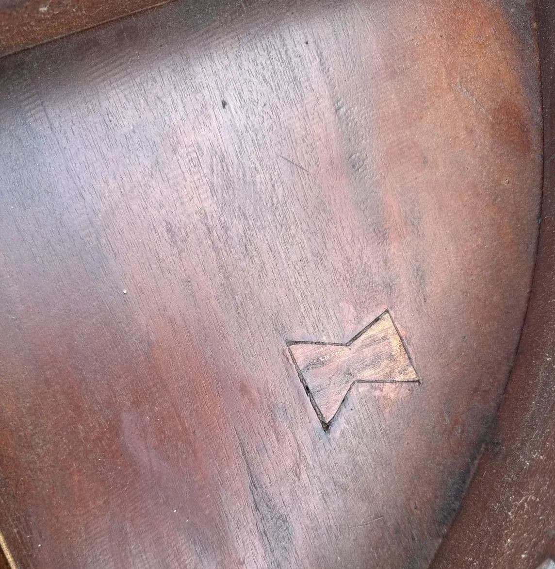 19th Century Italian Rococo Antique Rosewood Demi-Lune Console Table - Thumbnail 7